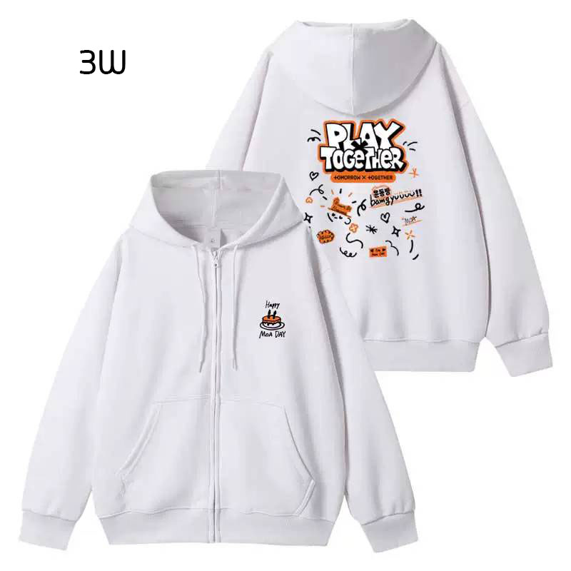 เสื้อกันหนาว TXT : HAPPY MOA DAY PLAY X TOGETHER
