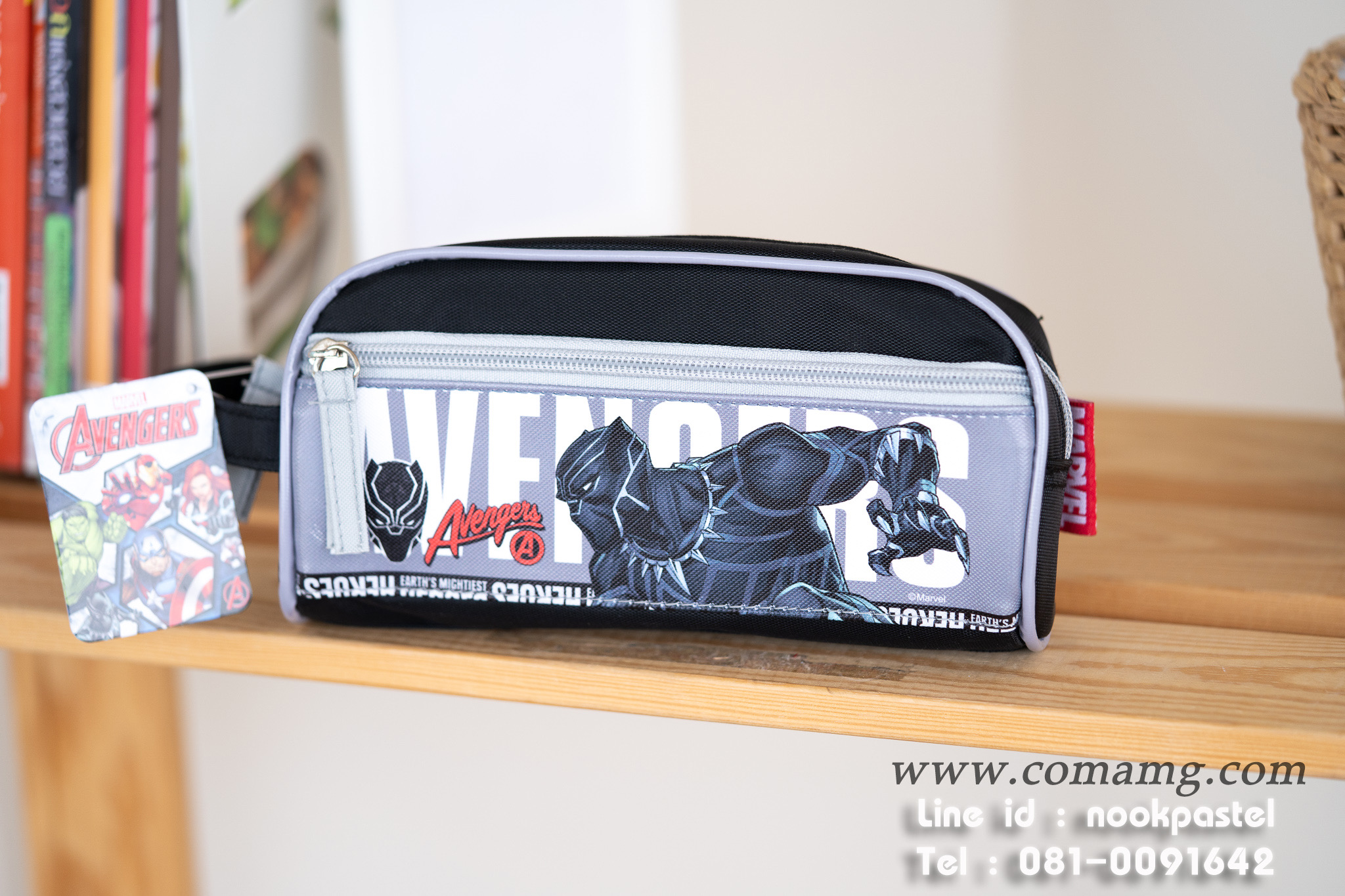 กระเป๋าดินสอลายอเวนเจอร์ส (Avengers) ลิขสิทธิ์แท้