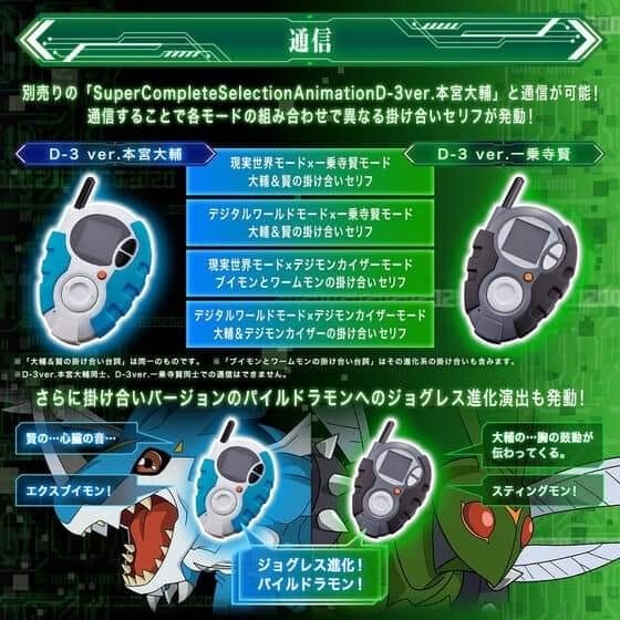 Digivice D3 "Super Complete Selection Animation"
