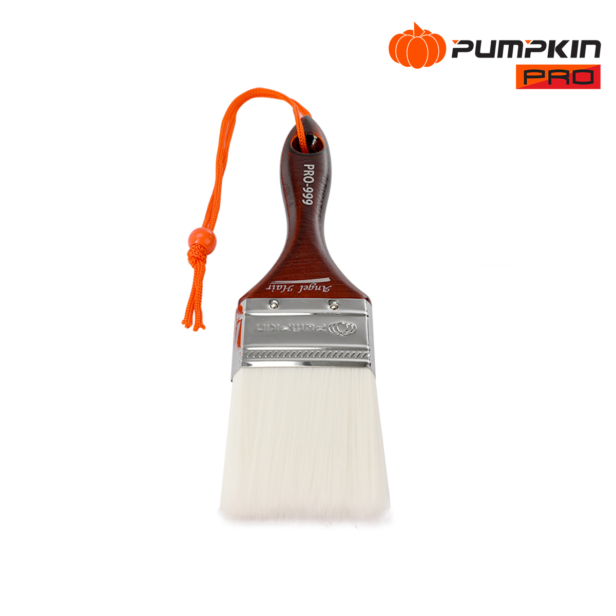 Pumpkin แปรงทาสีด้ามไม้ รุ่นขนละเอียด PRO-999 Angle Hair