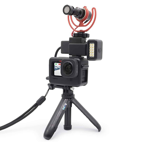 6 in 1 เคสกล้องโกโปร 9 GoPro 9 Case Black