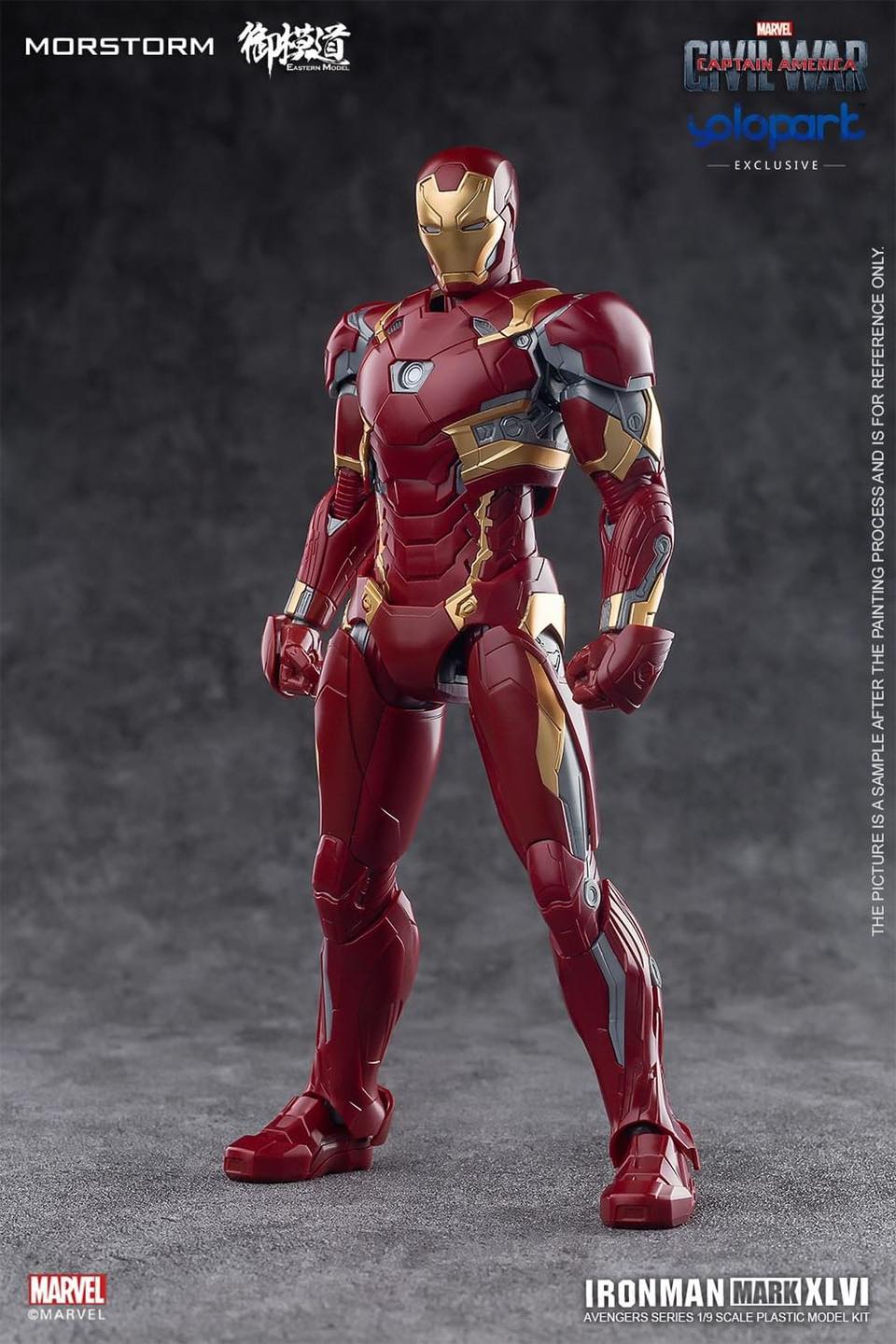 <Preorderถึง29/3/2021> 🔔เปิดรับPreorder มัดจำ 300 บาท 1/9 Ironman MK 46 โมเดลประกอบ