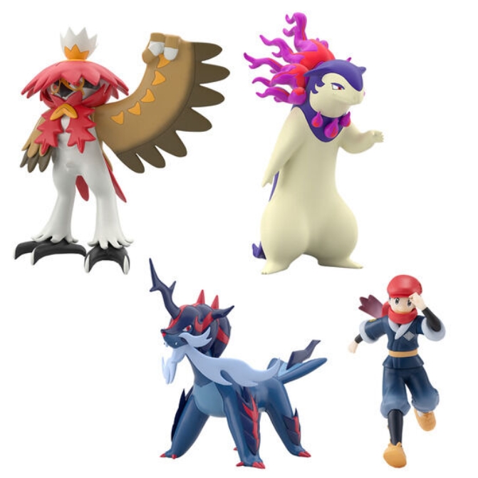 <Preorderภึง 13/6/2025>เปิดรับPreorder มัดจำ 300บาท POKÉMON SCALE WORLD HISUI REGION REI & TYPHLOSION (HISUIAN FORM) & DECIDUEYE (HISUIAN FORM) & SAMUROTT (HISUIAN FORM) W/O GUM