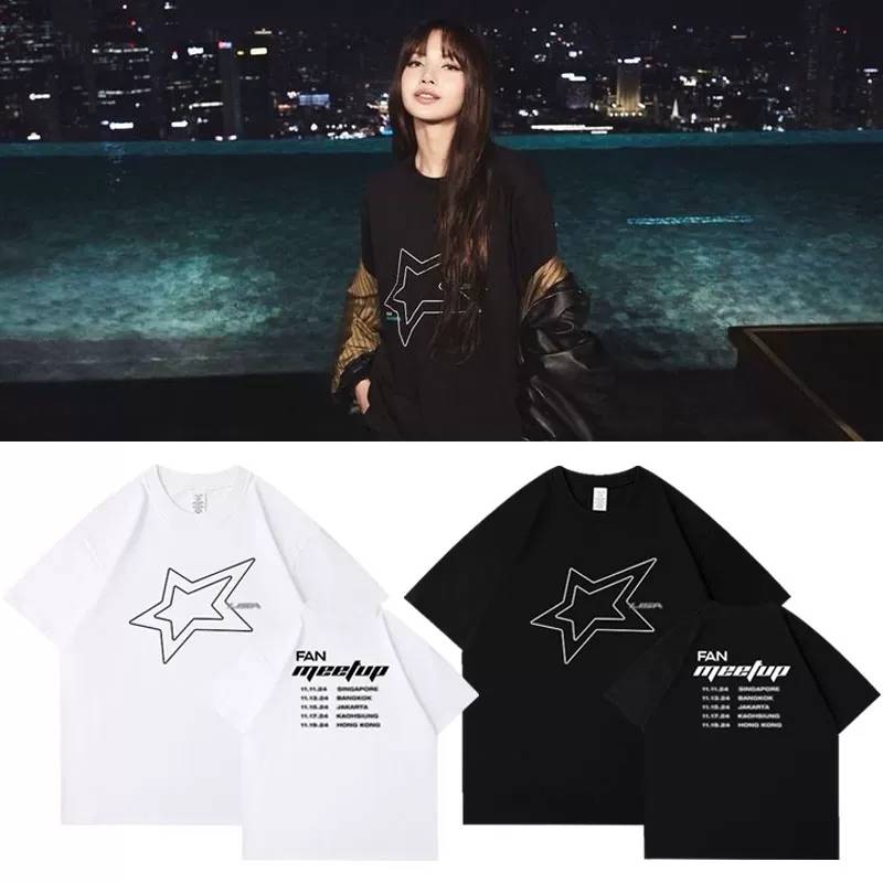 เสื้อยืด BlackPink LISA : Fan Meetup in Asia 2024