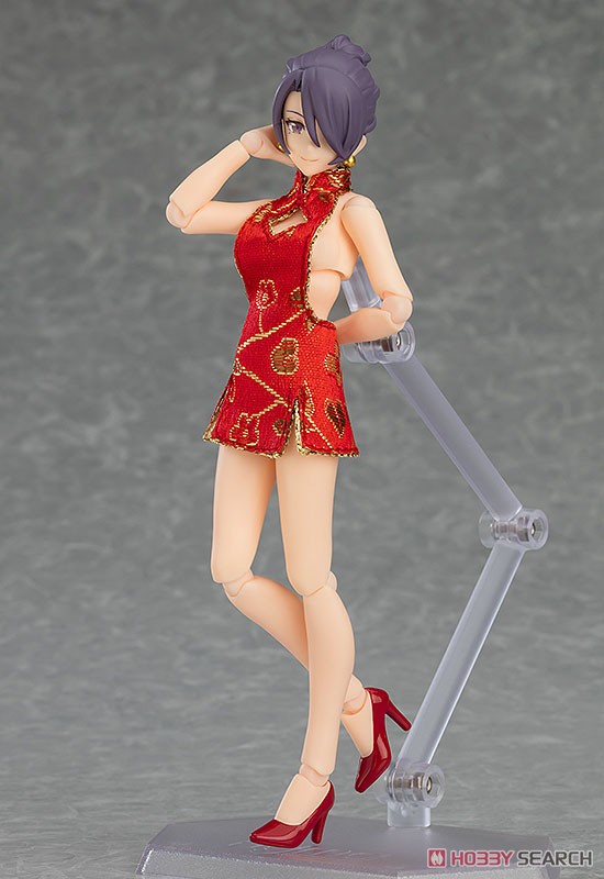 <Preorderถึง 22/7/2022>🔔เปิดรับPreorder มัดจำ 300 บาท figma Female Body (Mika) with Mini Skirt Chinese Dress Outfit (PVC Figure)