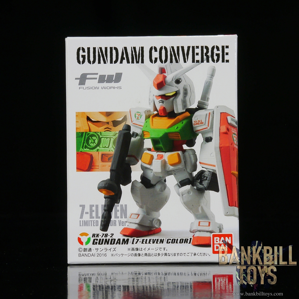 กันดั้ม Bandai Candy Toy FW Gundam Converge 7-Eleven Limited Color Ver. RX-78-2 Gundam [7-Eleven Color Ver.]