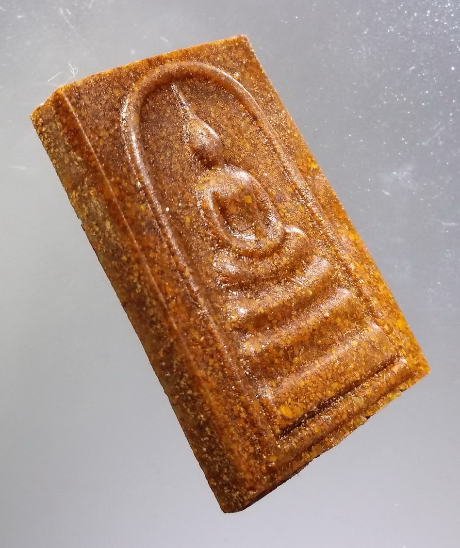 รหัสสินค้า พระมีกล่อง 3691 พระสมเด็จพระนอน เนื้อกระเบื้องหลังคาพระวิหารหลวง วัดพระนอนจักรสีห์ จังหวัดสิงห์บุรี