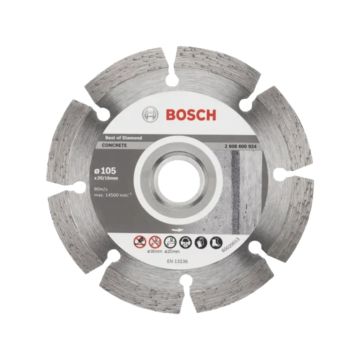 BOSCH ใบเพชร 4" Best for คอนกรีต [2608600924]