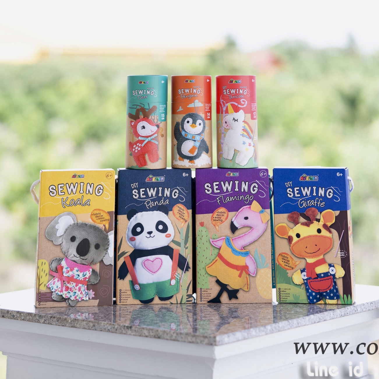 ชุดเย็บตุ๊กตา DIY Avenir Sewing Set จากเยอรมัน Avenir Sewing Kit