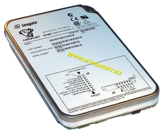 ST32272N Seagate 2.2GB 7200Rpm (7.2K Rpm) SCSI 50-Pin Hard Disk Drive