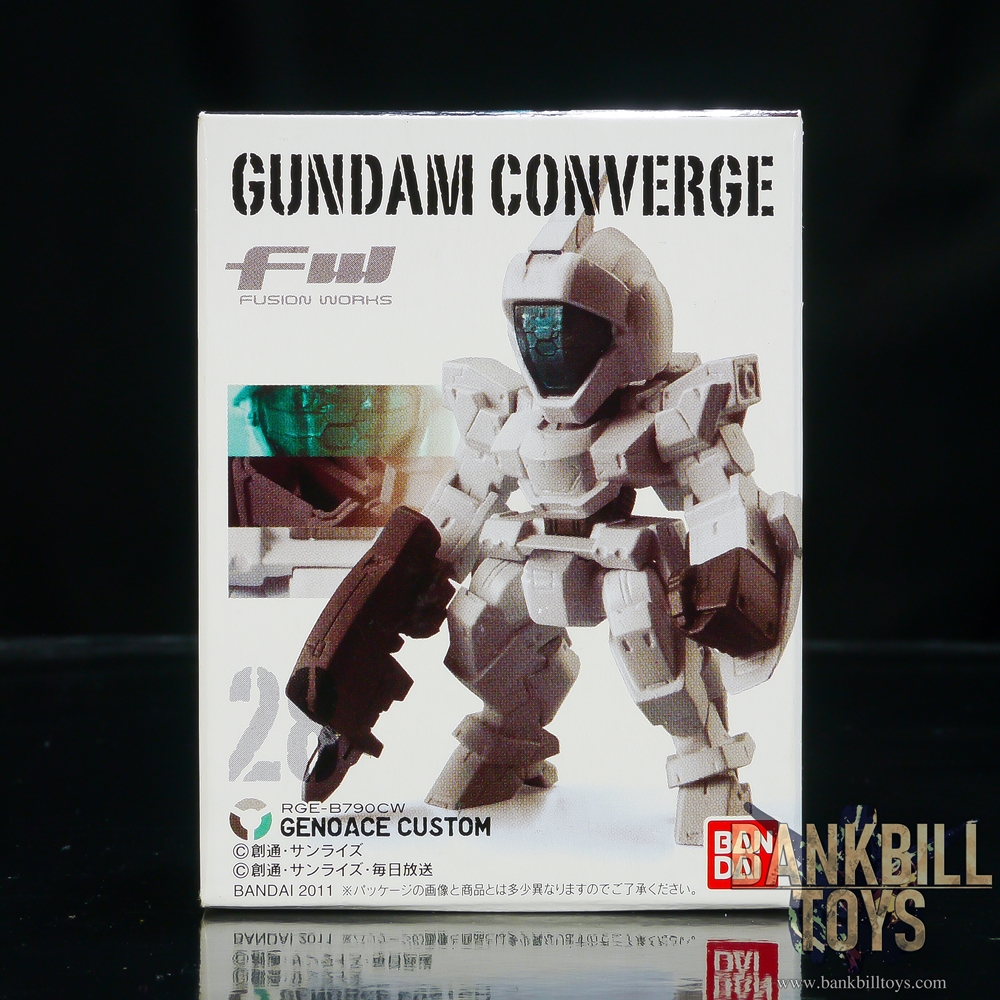 กันดั้ม Bandai Candy Toy FW Gundam Converge 5 No.28 RGE-B790CW Genoace Custom