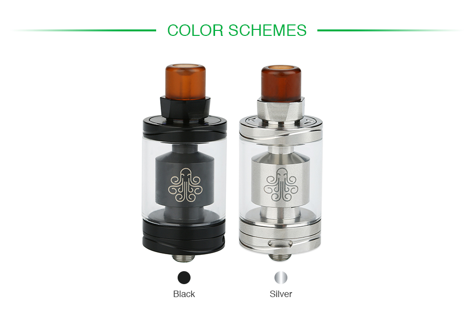 แก้วอะไหล่ ไม่มีอะตอม Glass Tube for Cthulhu Hastur MTL RTA 24mm 3.5ml