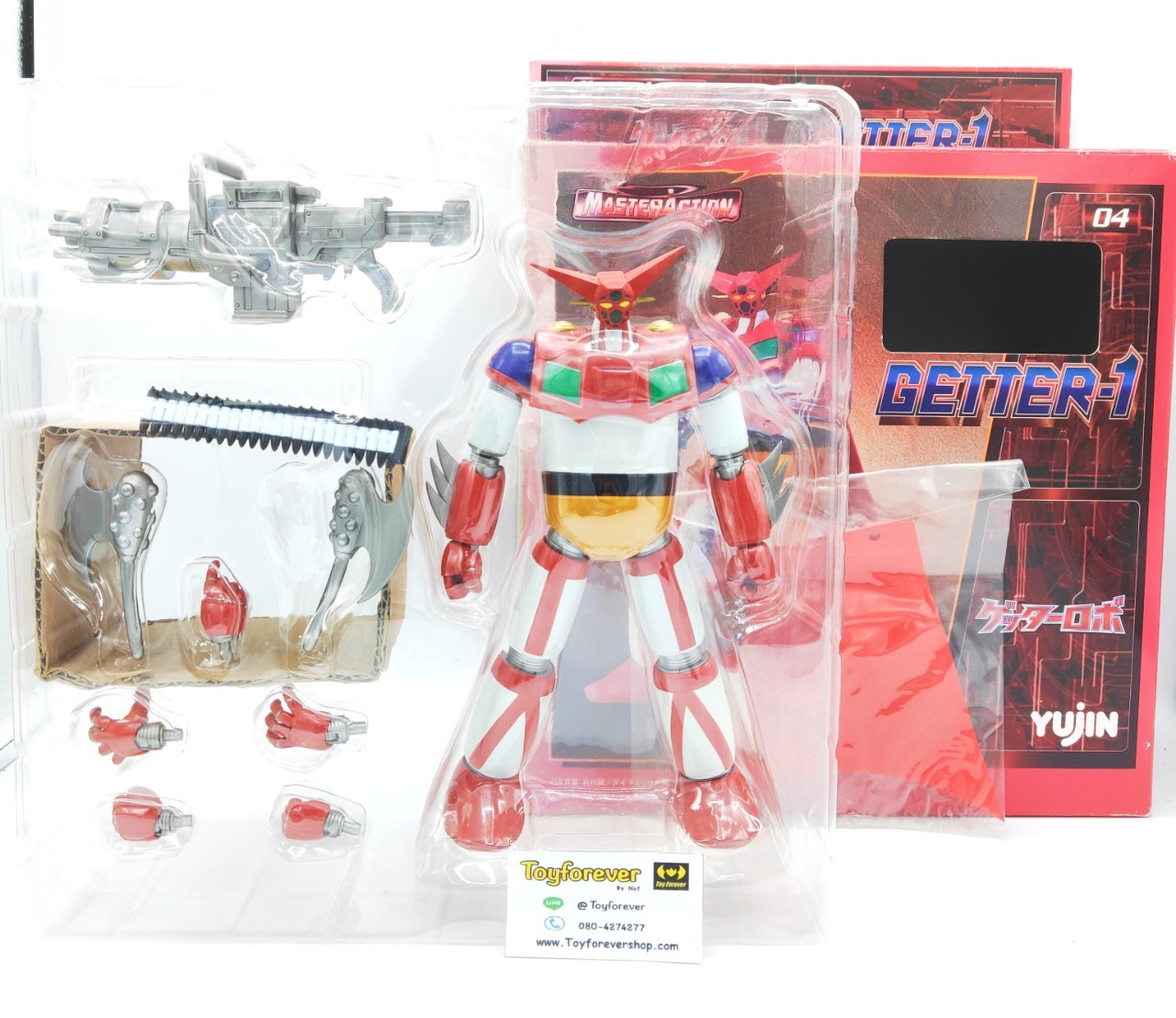 Getter 1 Robo Yujin โมเดลแขนได้