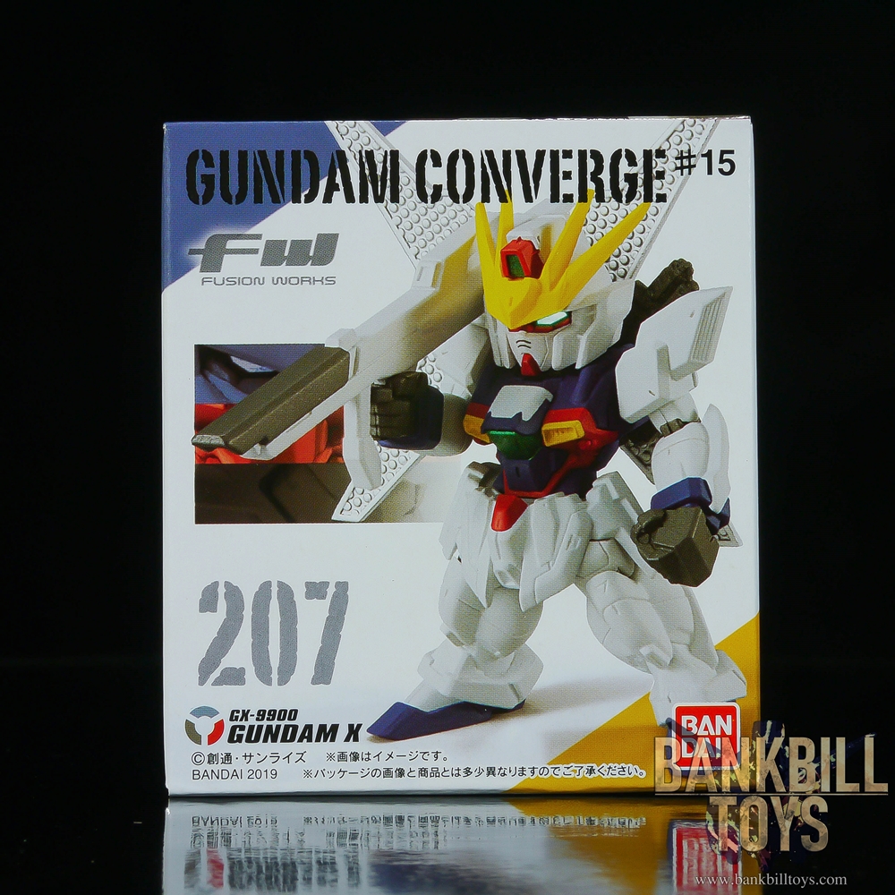 กันดั้ม Bandai Candy Toy FW Gundam Converge #15 No.207 GX-9900 Gundam X
