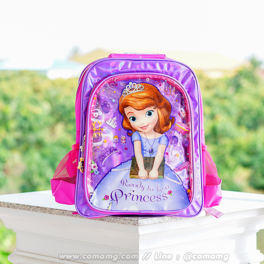 กระเป๋าเด็ก กระเป๋าเป้สะพายหลังเด็กเจ้าหญิงดิสนี่ย์ ลิขสิทธิ์แท้