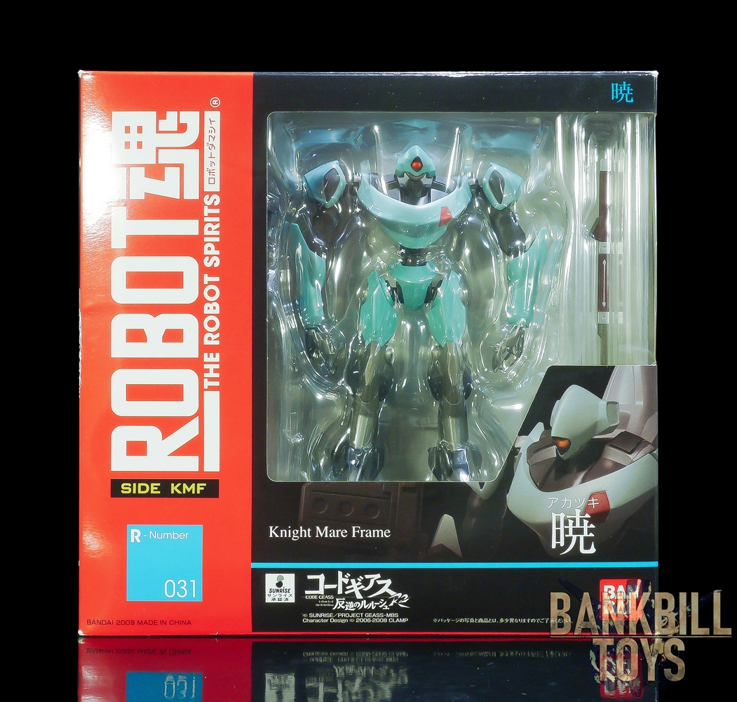 โค้ดกีอัส Code Geass Bandai The Robot Spirits <SIDE KMF> R-031 Type-05 Akatsuki Mass-Production Model