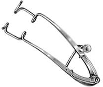 J-50-030 Knapp-Clark Eye Specula (Retractor) - Length = 8 cm / 3-1/4"