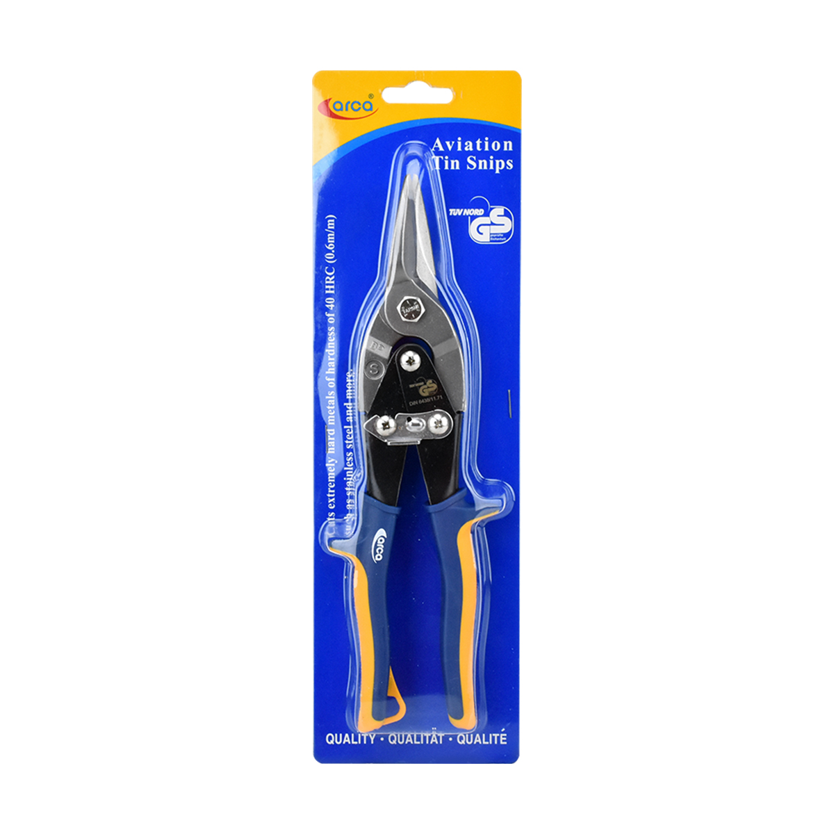 ARCA กรรไกรตัดเหล็กแผ่น ตัดตรง