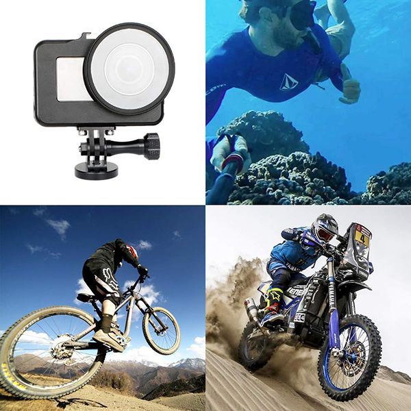 CNC Aluminum Alloy Tripod Mount Adapter for GoPro Action Camera อุปกรณ์ต่อกล้อง
