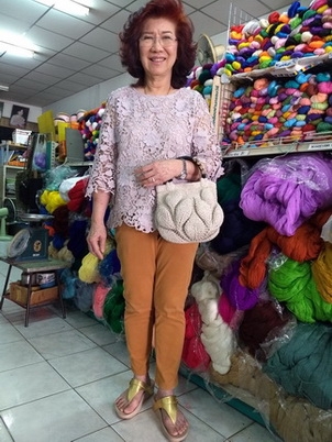 * หมด * ไหมลินินคอตต้อน Linen Cotton