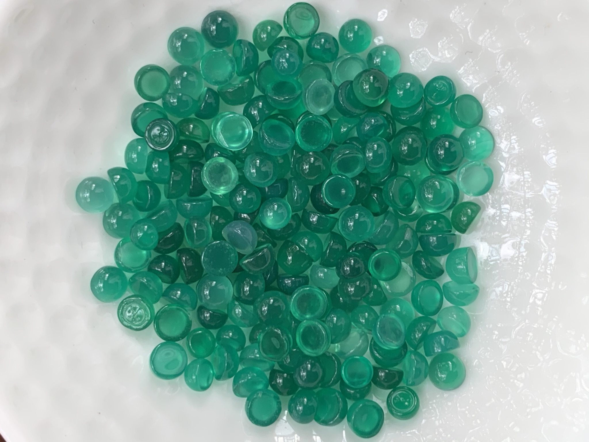 โมรากลมหลังเบี้ย 3.5 มม. 20 กะรัต