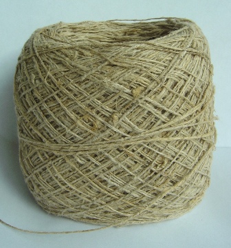 *หมด* เส้นด้าย ใยกัญชา สีธรรมชาติ Natural Hemp Yarn