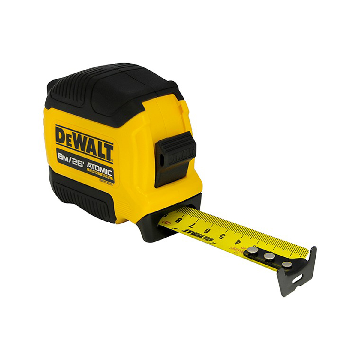 Dewalt ตลับเมตร Atomic ขนาด 8 เมตร [DWHT38118-30]