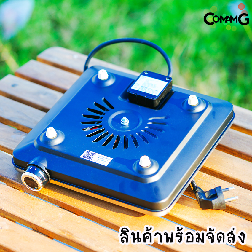 เตาไฟฟ้า Hot Plate เตาไฟฟ้าหัวเดี่ยว เตาไฟฟ้าสแตนเลส Krafte หน้ากว้าง18CM