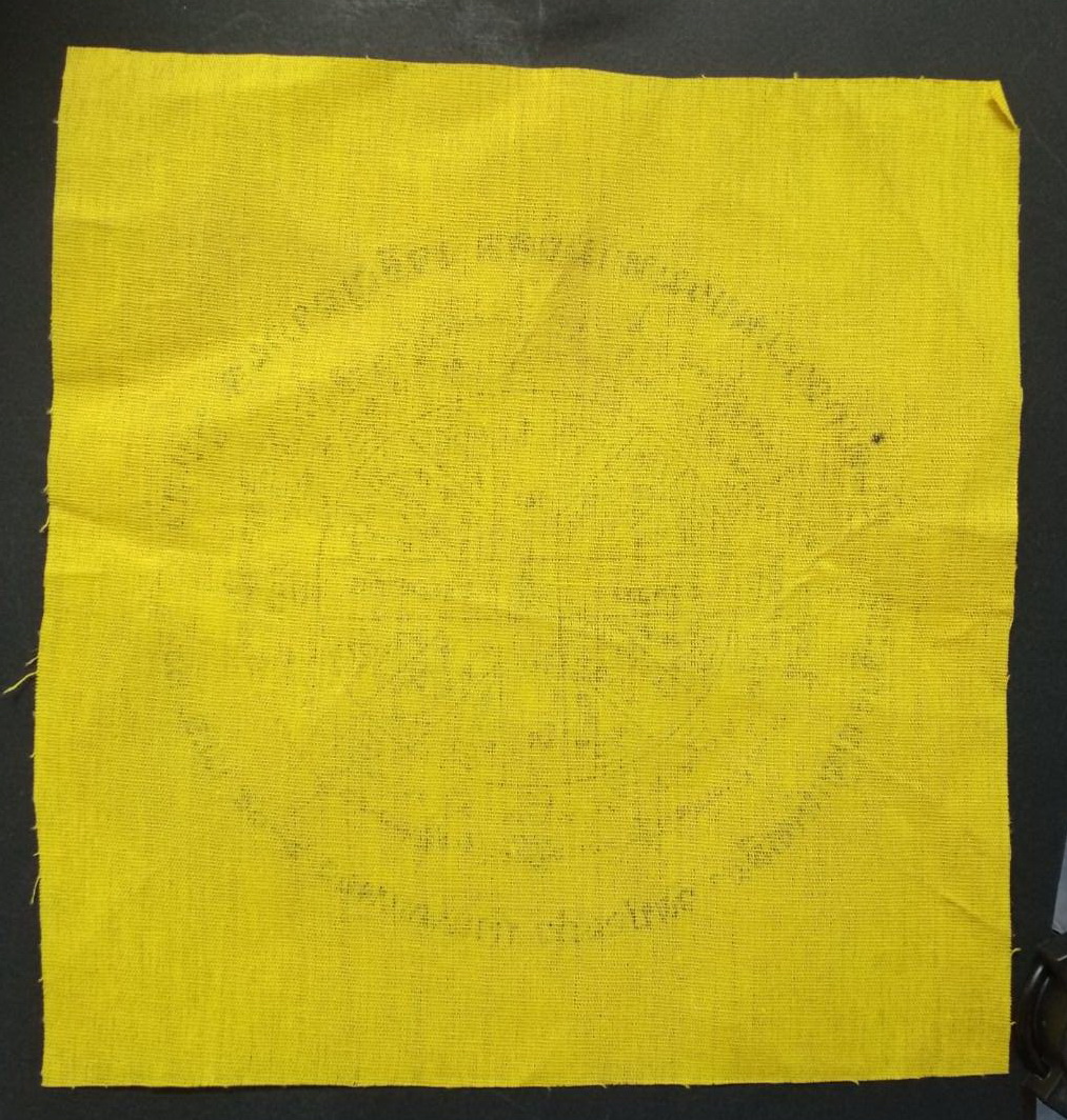 รหัสสินค้า ผ้ายันต์สำนักต่างๆ 003 ผ้ายันต์เกราะเพชรมหามงคล เจริญลาภผล พูนทวี ที่ระลึกในงานผูกพัทธสีมา วัดบ่อแก้ว จังหวัดกำแพงเพชร สร้างปี 2551 ผ้ายันต์รายการนี้ให้เช่าบูชาแล้ว