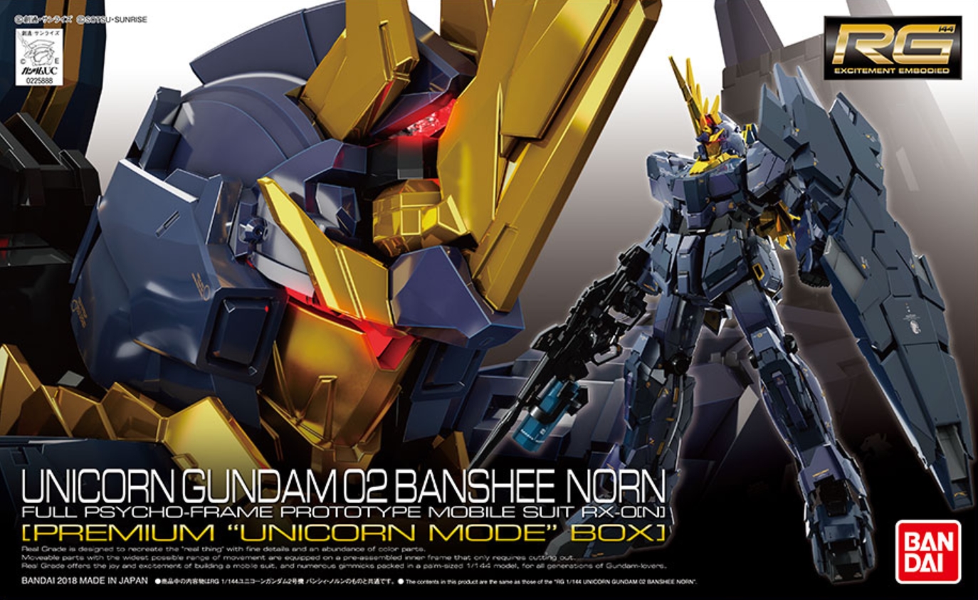 RG27 Unicorn Gundam 02 Banshee Norn [Premium Box]