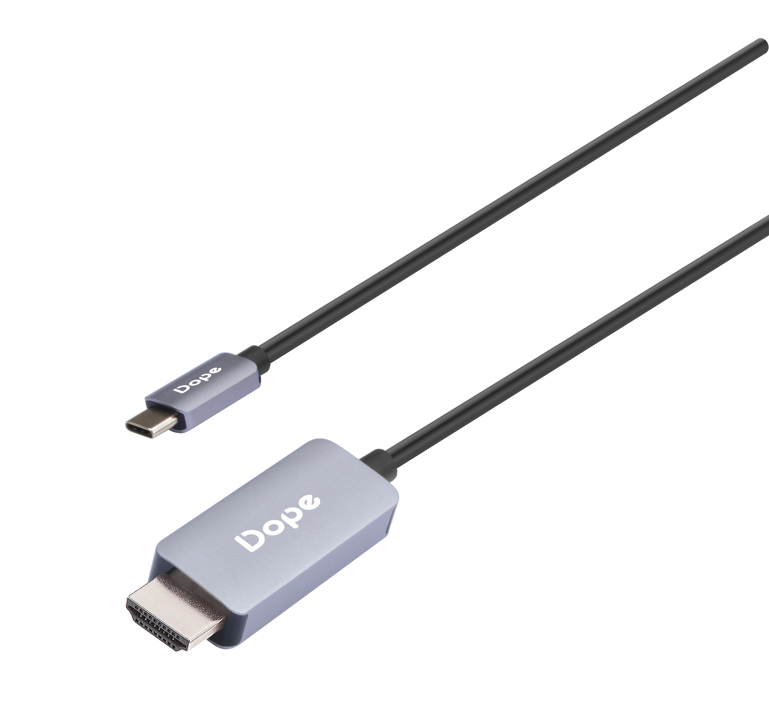 Dope DP-6226 สาย Type C to HDMI 8K ต่อมือถือขึ้นจอ ทีวี macbook notebook สายยาว 1.8เมตร