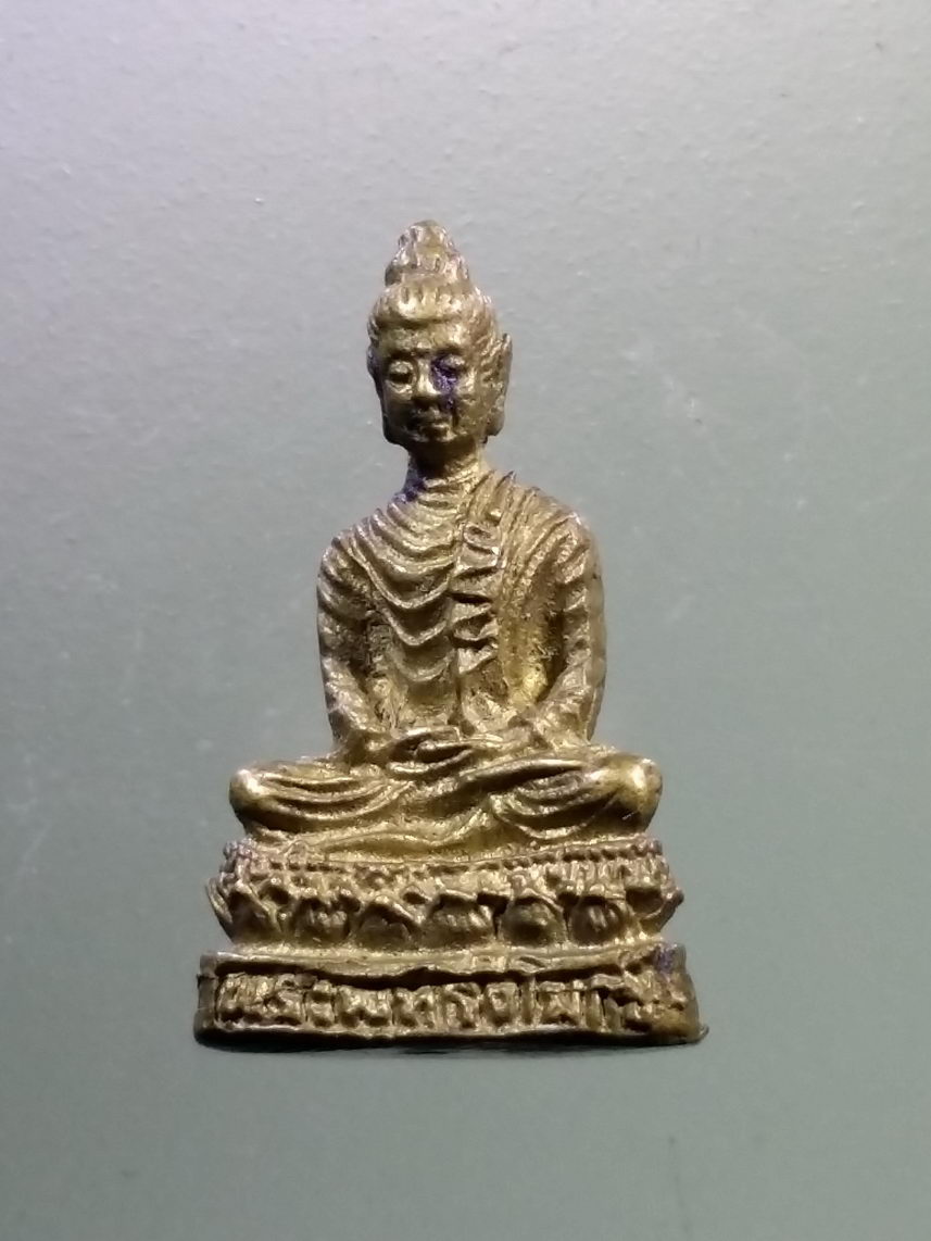 Antig LSD 2217 รูปหล่อจิ๋วพระพุทธวิโมกข์ หลวงปู่โง่น โสรโย วัดพระพุทธบาทเขารวก จังหวัดพิจิตร