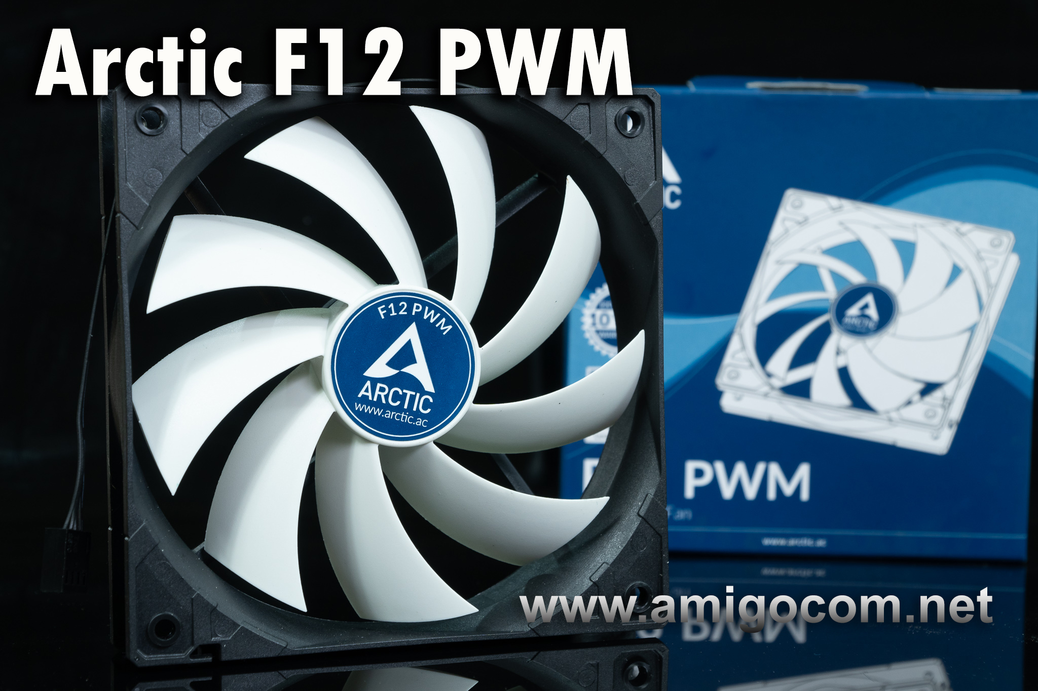 พัดลมArctic F12 PWM ขนาด 12CM