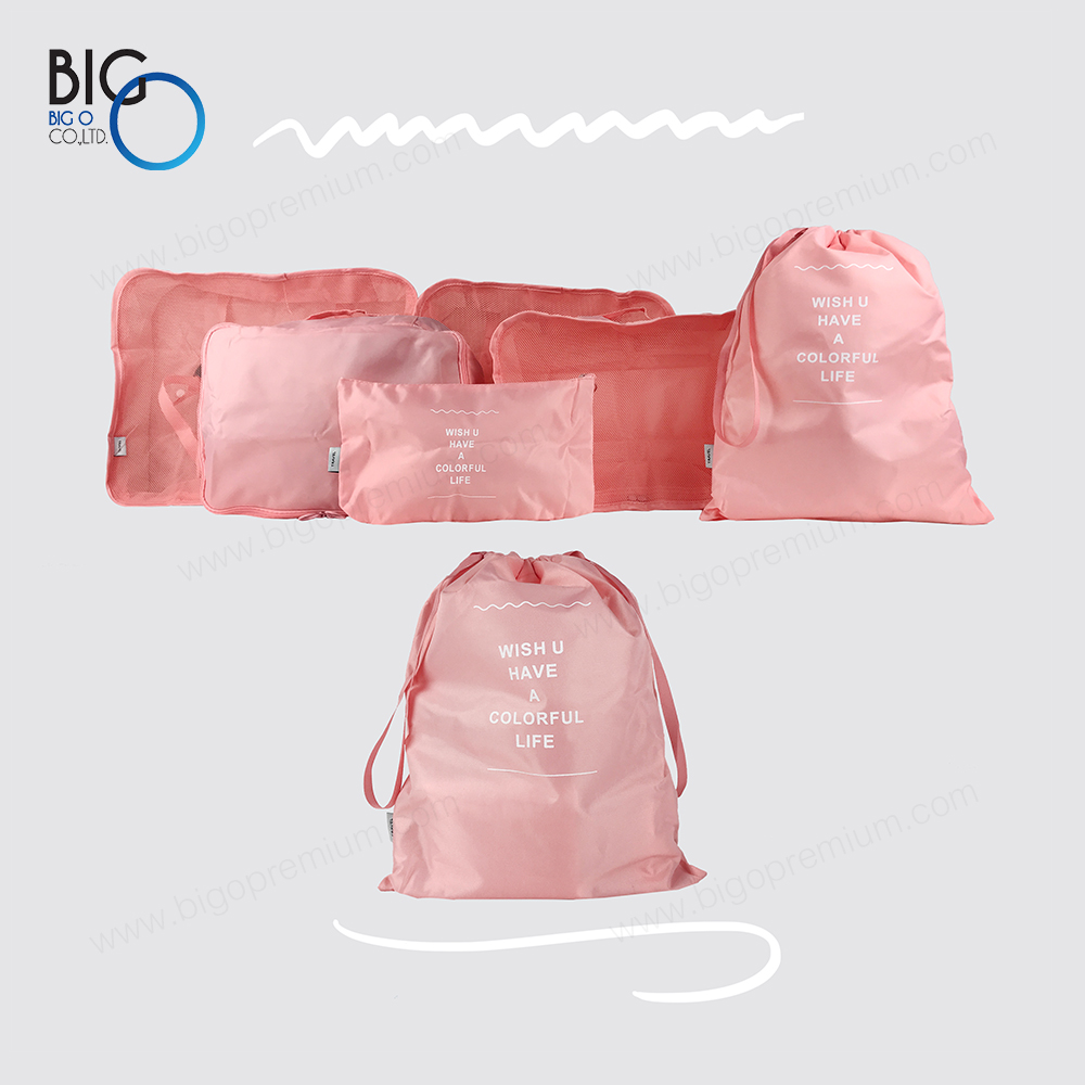 Set กระเป๋าจัดระเบียบเดินทาง 6 ชิ้น