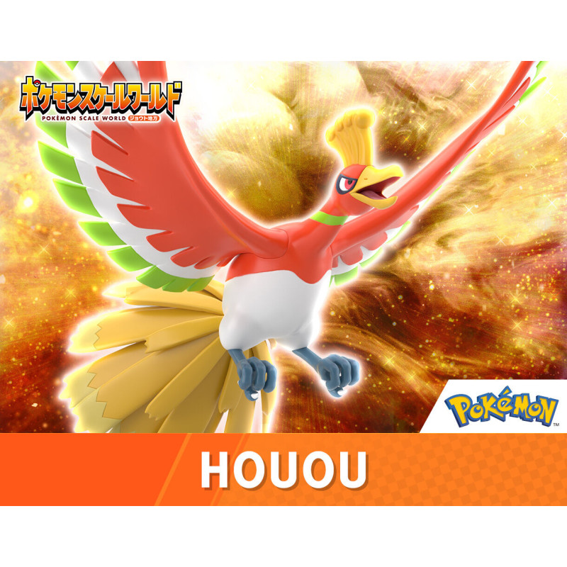 <Preorderปิดรับที่ 1/2/2025 >เปิดรับPreorder มัดจำ 600 บาท POKÉMON SCALE WORLD JOHTO REGION HO-OH W/O GUM