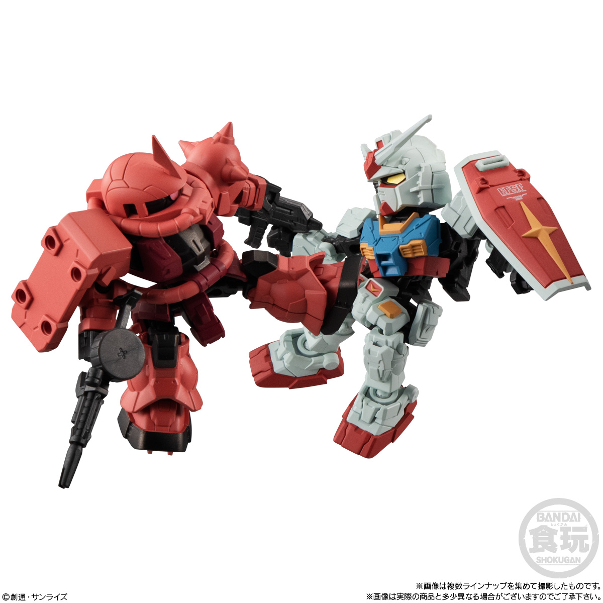 กันดั้ม Bandai Candy Toy Mobility Joint Gundam SP No.01 RX-78-2 Gundam (SP) + No.05 Gundam (SP)'s EX Parts Set (เซ็ตคู่ 2 กล่อง)