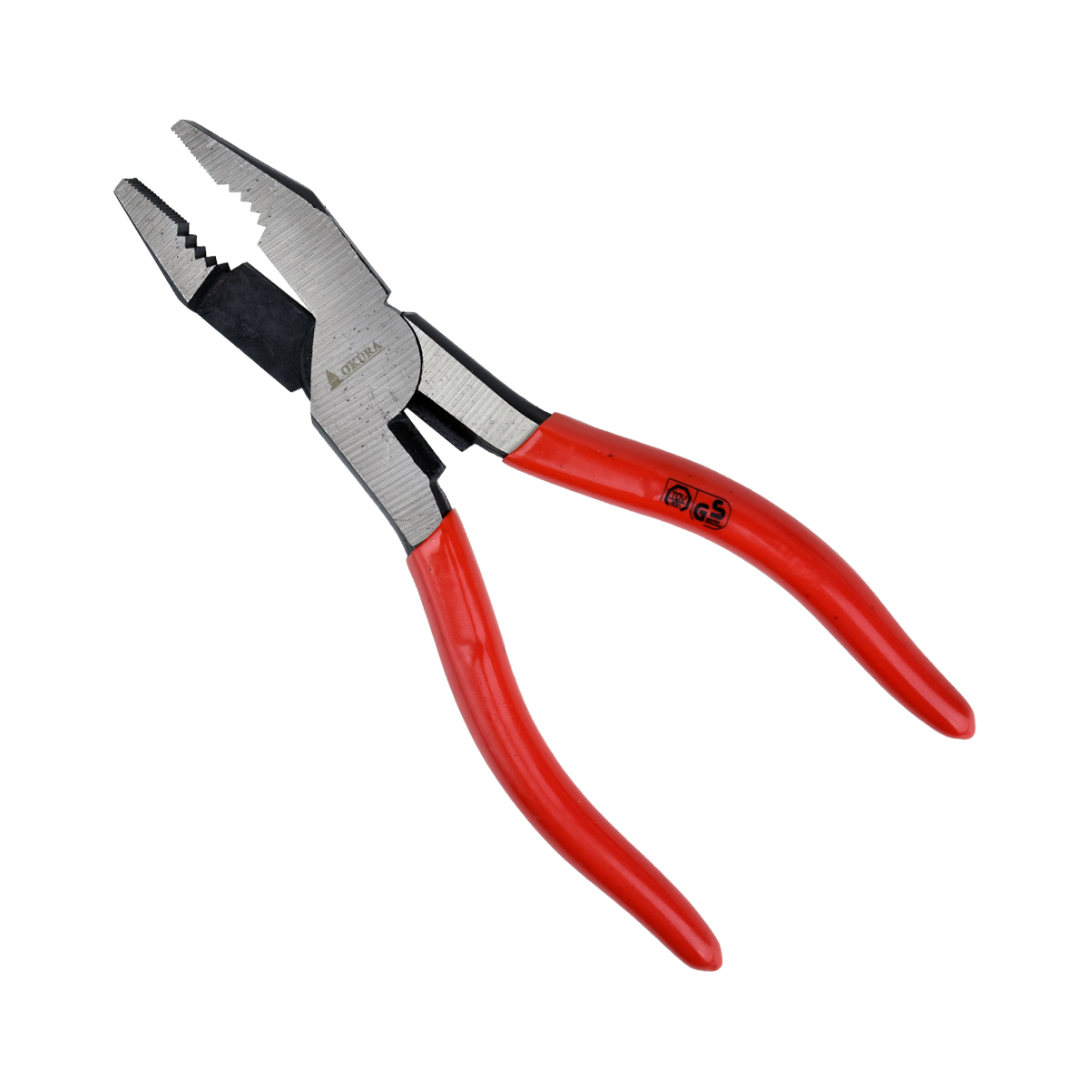 OKURA คีมปากจิ้งจก+ตัดสาย 8 นิ้ว B1099-8