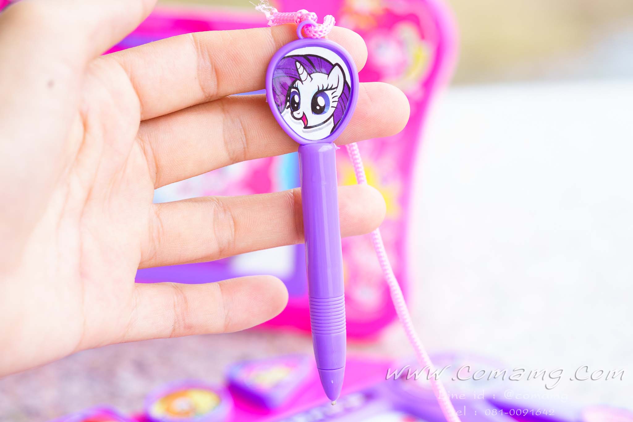 กระดานแม่เหล็ก กระดานวาดเขียนลายโพนี่ (My Little Pony) ลิขสิทธิ์แท้