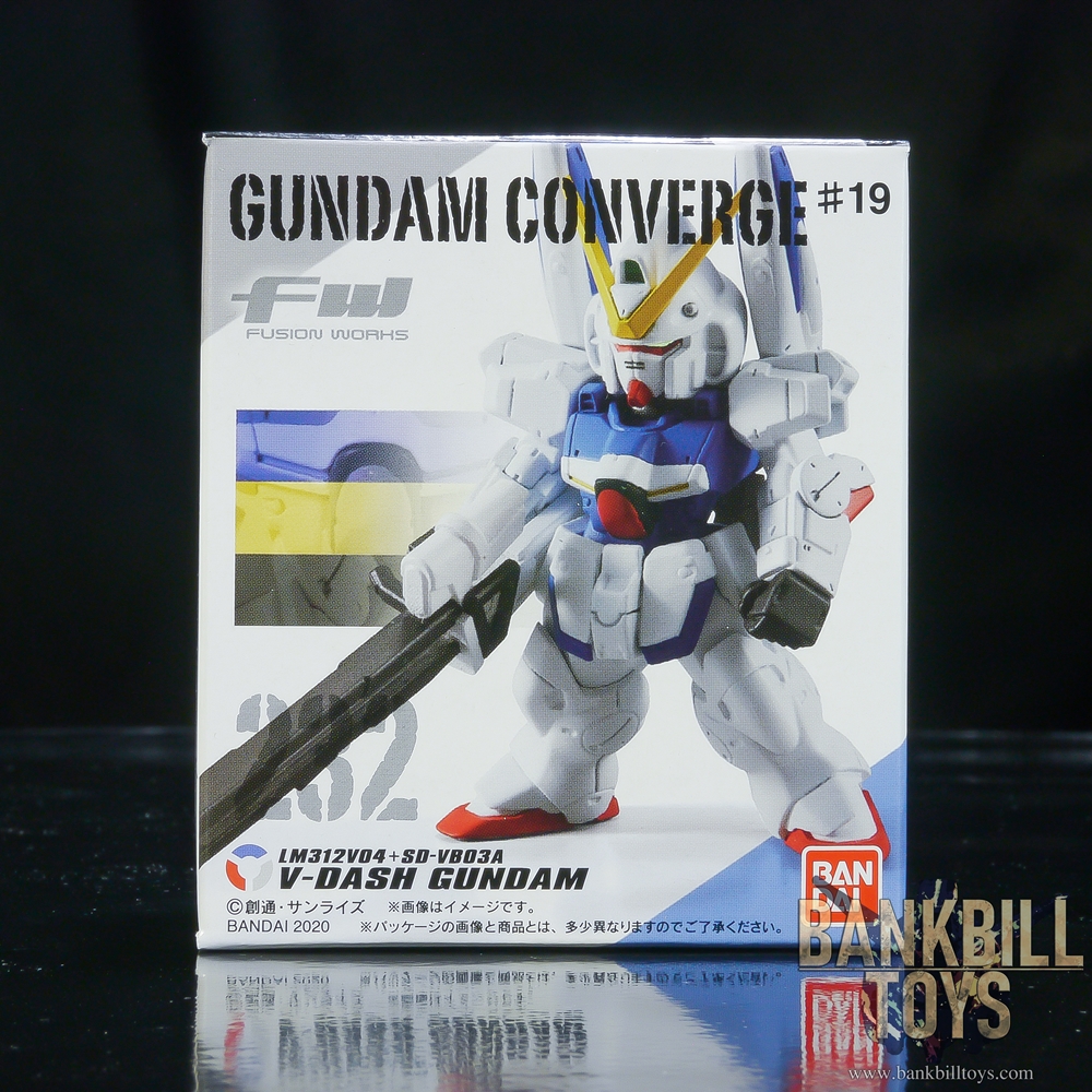 กันดั้ม Bandai Candy Toy FW Gundam Converge #19 No.232 LM312V04+SD-VB03A V-Dash Gundam