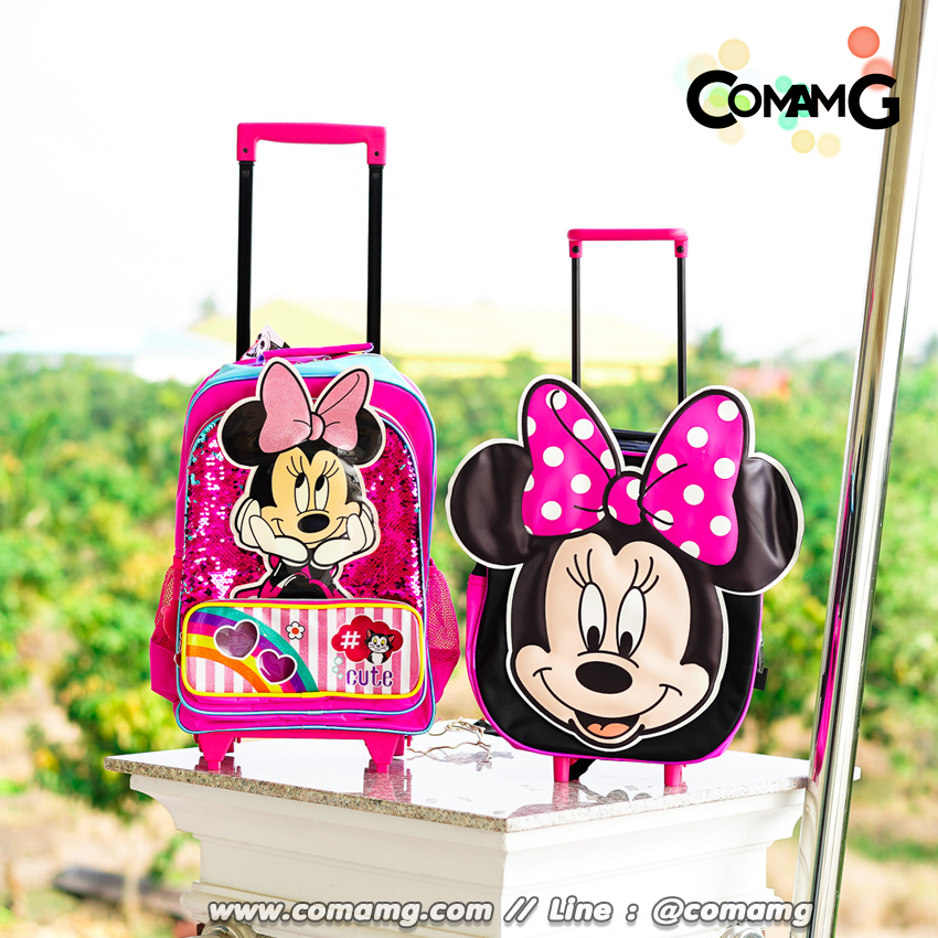 กระเป๋าล้อลากเด็ก กระเป๋านักเรียน ลิขสิทธิ์แท้ ขนาด 12-14-16 นิ้ว