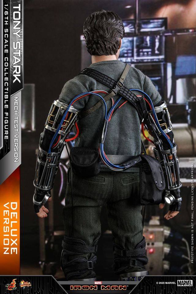 เปิดรับPreorder มัดจำ 4925 บาท Hot Toys: MMS582 1/6 Tony Stark: Iron Man (Mech Test Version) 1/6 Scale (Delxue)