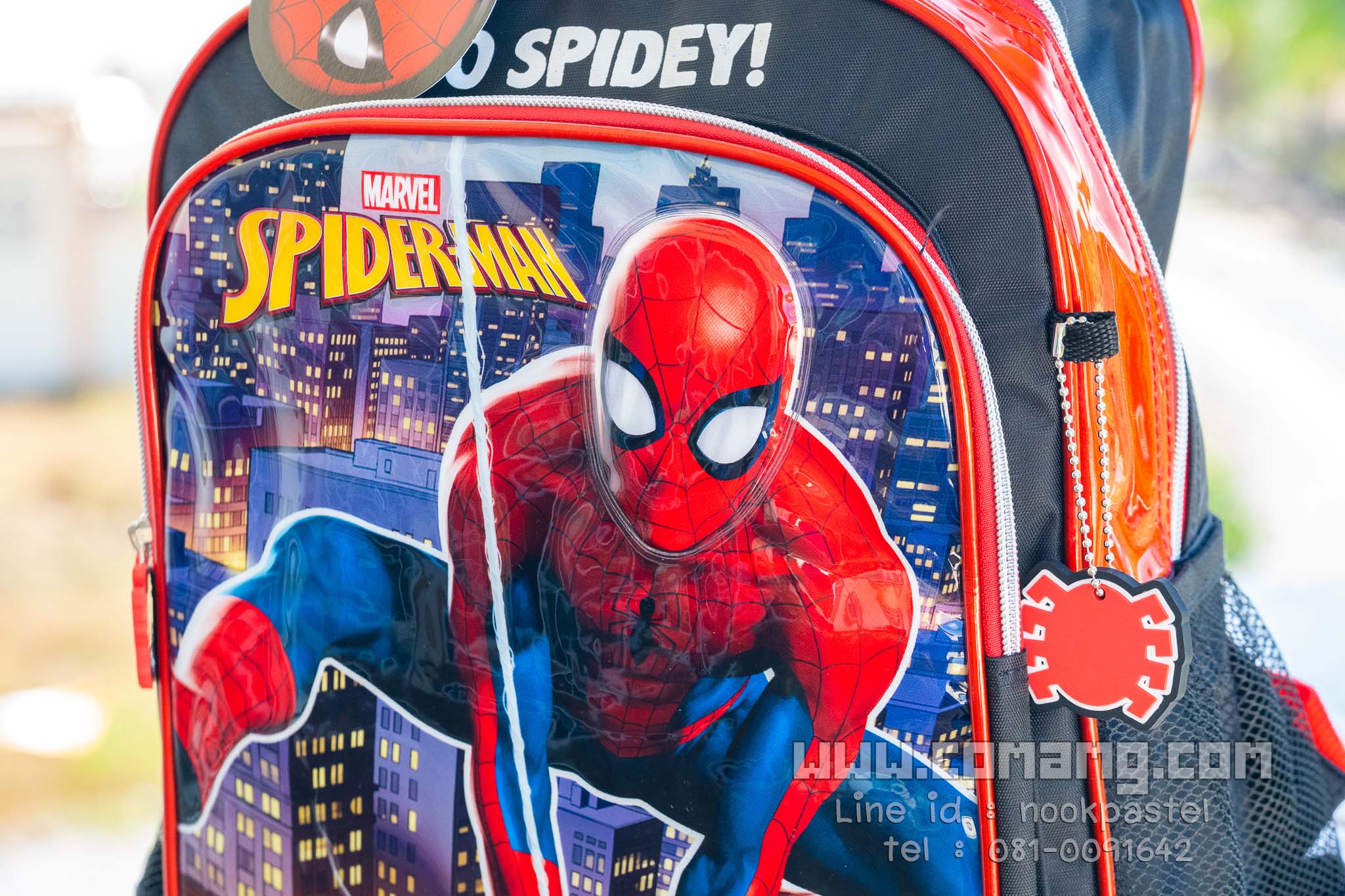 กระเป๋าสะพายหลังสไปรเดอร์แมน 12/13/14 นิ้ว (Spider-man) ลิขสิทธิ์แท้