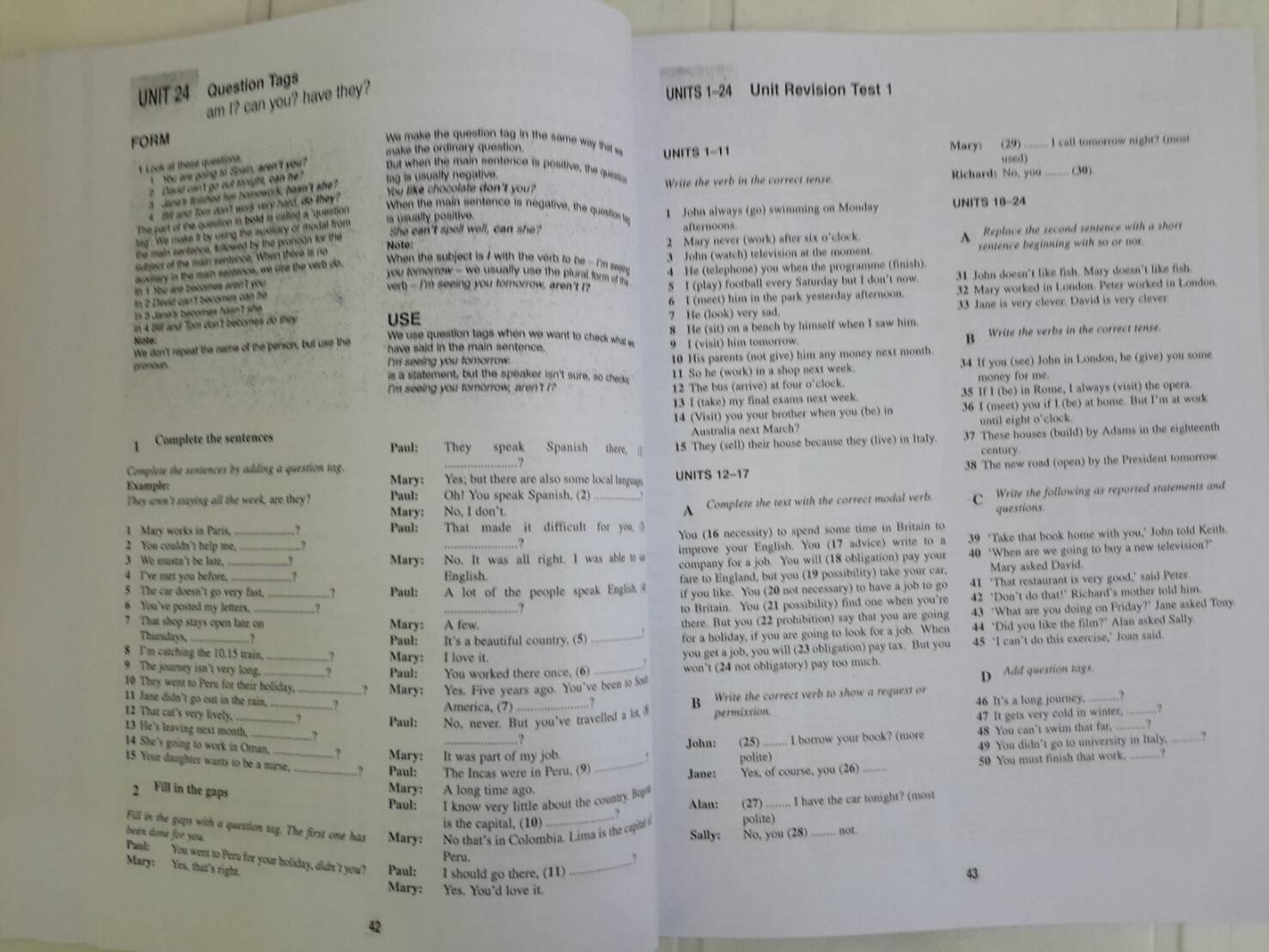 PENGUIN GRAMMAR WORKBOOK 2 Pre-Intermediate by Edward Woods มีเฉลยในเล่ม