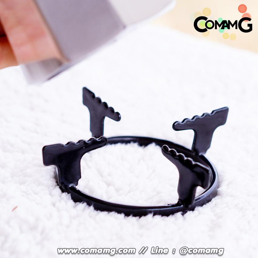 ฐานวางหม้อต้มโมก้าพอท (Moka Pot) บนเตาแก๊ส