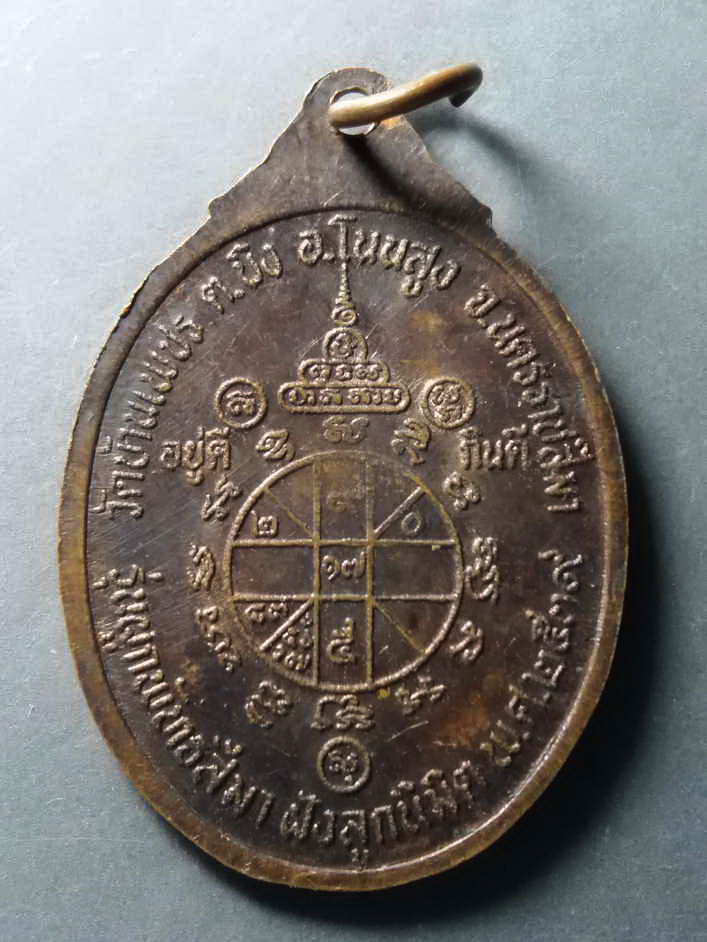 รหัสสินค้า เหรียญคณาจารย์ 299 เหรียญหลวงพ่อคูณ วัดบ้านไร่ ออกวัดบ้านเพชร อำเภอโนนสูง จังหวัดนครราชสีมา รุ่นผูกพัทธสีมา ฝังลูกนิมิต สร้างปี 2539