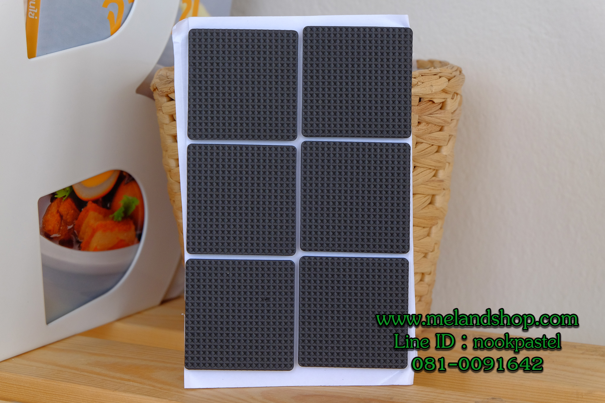 แผ่นรองขาเก้าอี้ ขาโต๊ะ ขาตู้ ติดแน่นทนทาน พร้อมส่งจากไทย