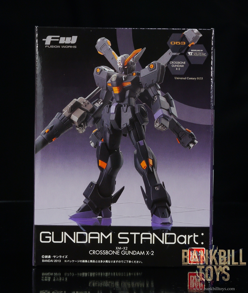 กันดั้ม Bandai Candy Toy FW Gundam STANDart: 16 No.063 XM-X2 Crossbone Gundam X-2