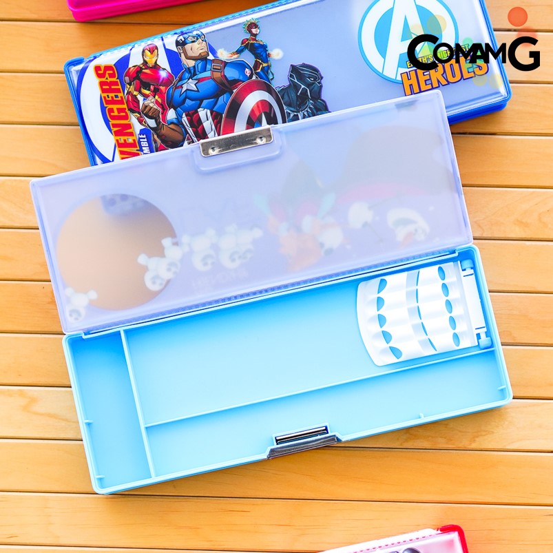 กล่องดินสอแม่เหล็ก ลายการ์ตูน ลิขสิทธิ์แท้