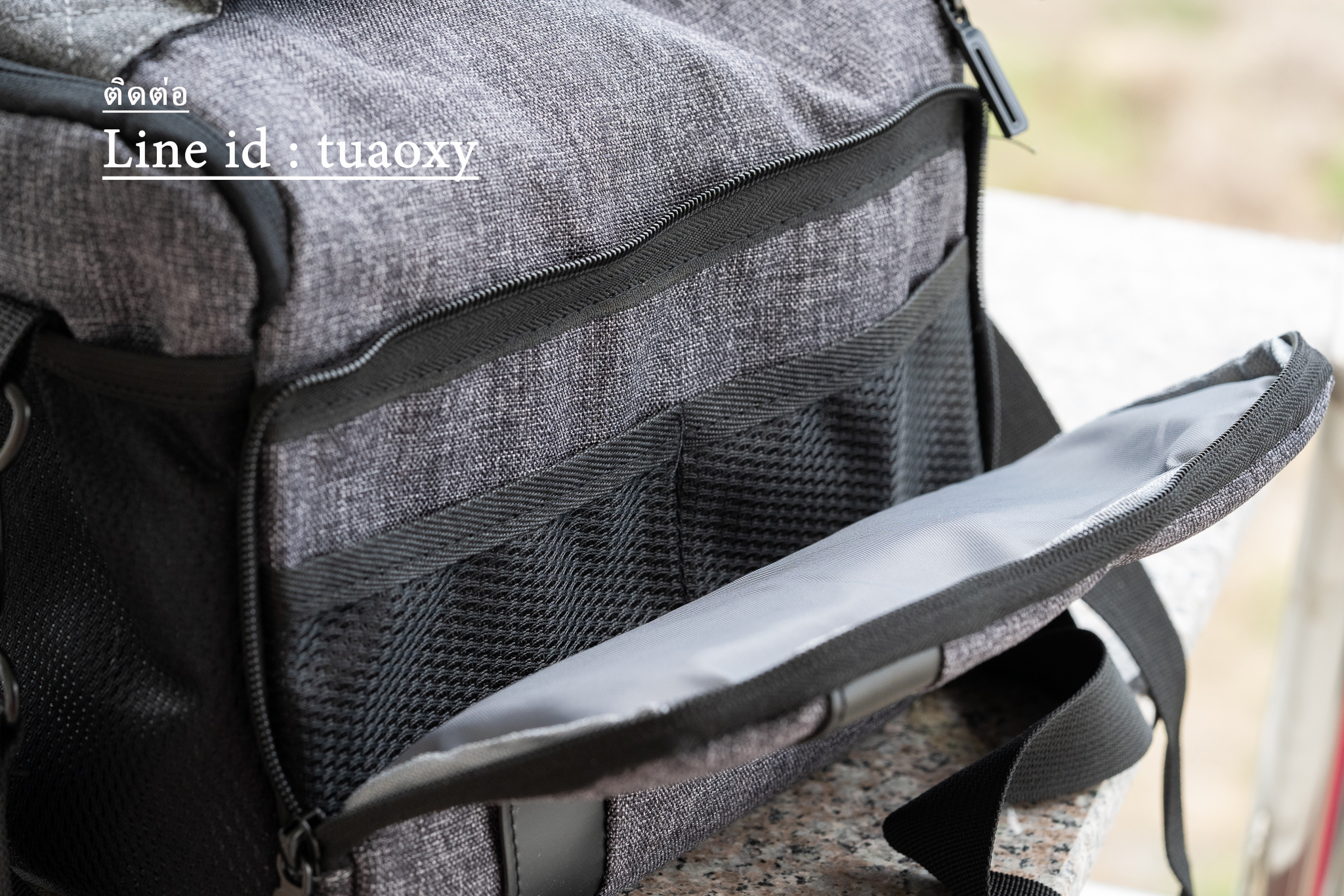 กระเป๋าสะพายไหล่ ใส่กล้องดิจิตอล ผ้าไนล่อน