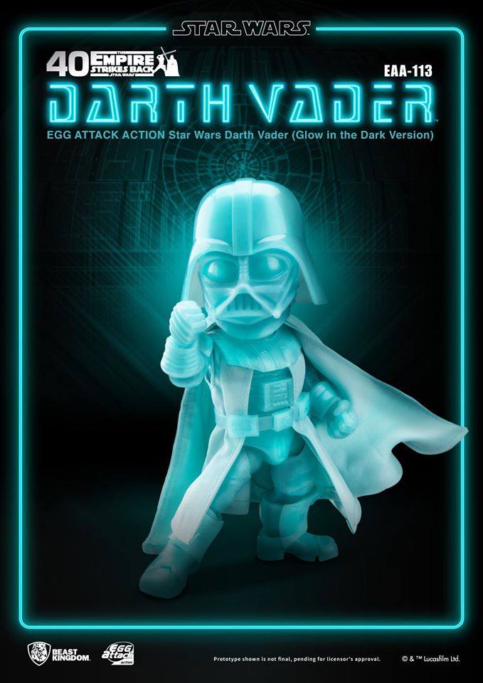 เปิดรับPreorder มีค่ามัดจำ 500 บาท Beast Kingdom: EAA-113 STAR WARS Darth Vader (เรืองแสงในเวอร์ชันมืด)